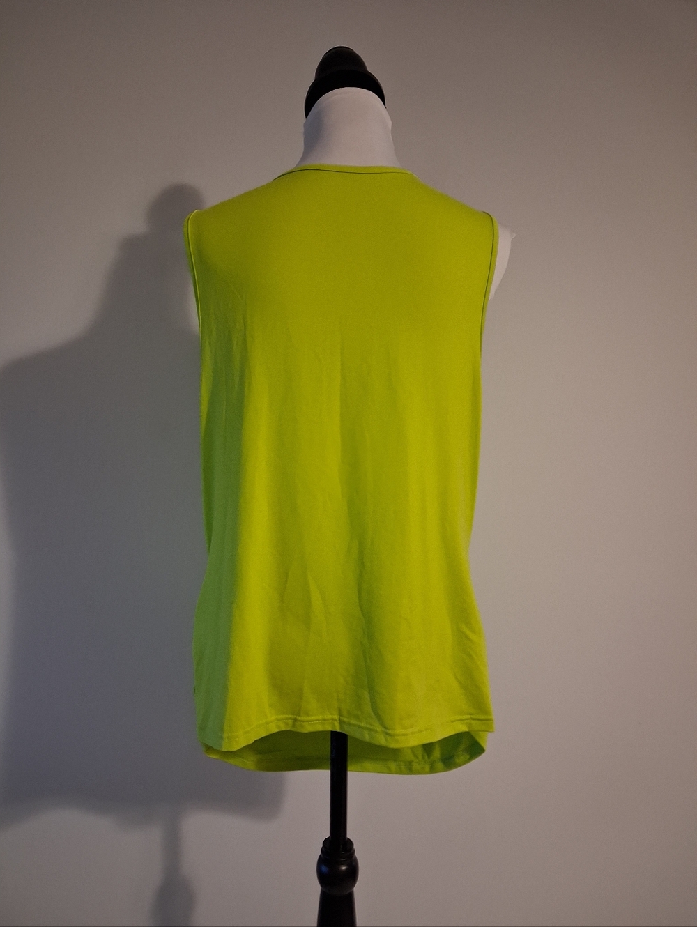 Lime Green And Black Polka Dot Skirt Suit Size 3X - Picture 10 of 16